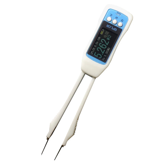 3S QPL Mini LCR Tester Tweezers with 1.14 Display, 100Hz-10kHz Frequency, Measures Capacitance, Inductance & Resistance, Durable Battery for Precision