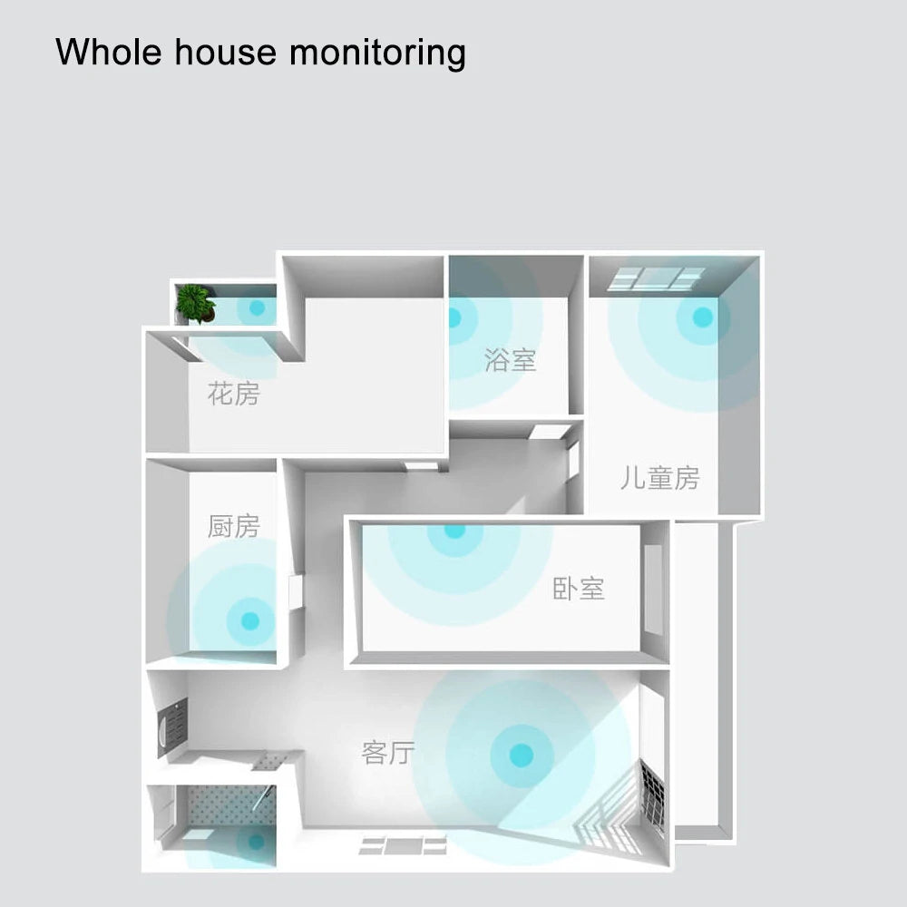 Xiaomi Mijia Smart LCD Bluetooth Thermometer & Humidity Sensor 2-Pack