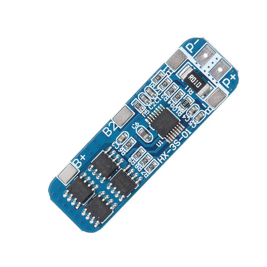 3-Pack 3S 12V 10A BMS Charger for 18650 Li-ion Lithium Battery Protection (10.8V/11.1V/12.6V)