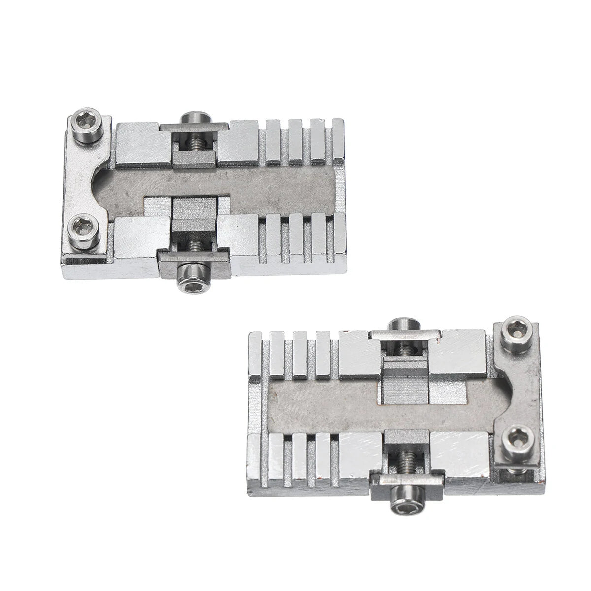 Durable Stainless Steel Universal Key Machine Clamp Set for Precise Key Cutting - Ideal for Car & Household Keys