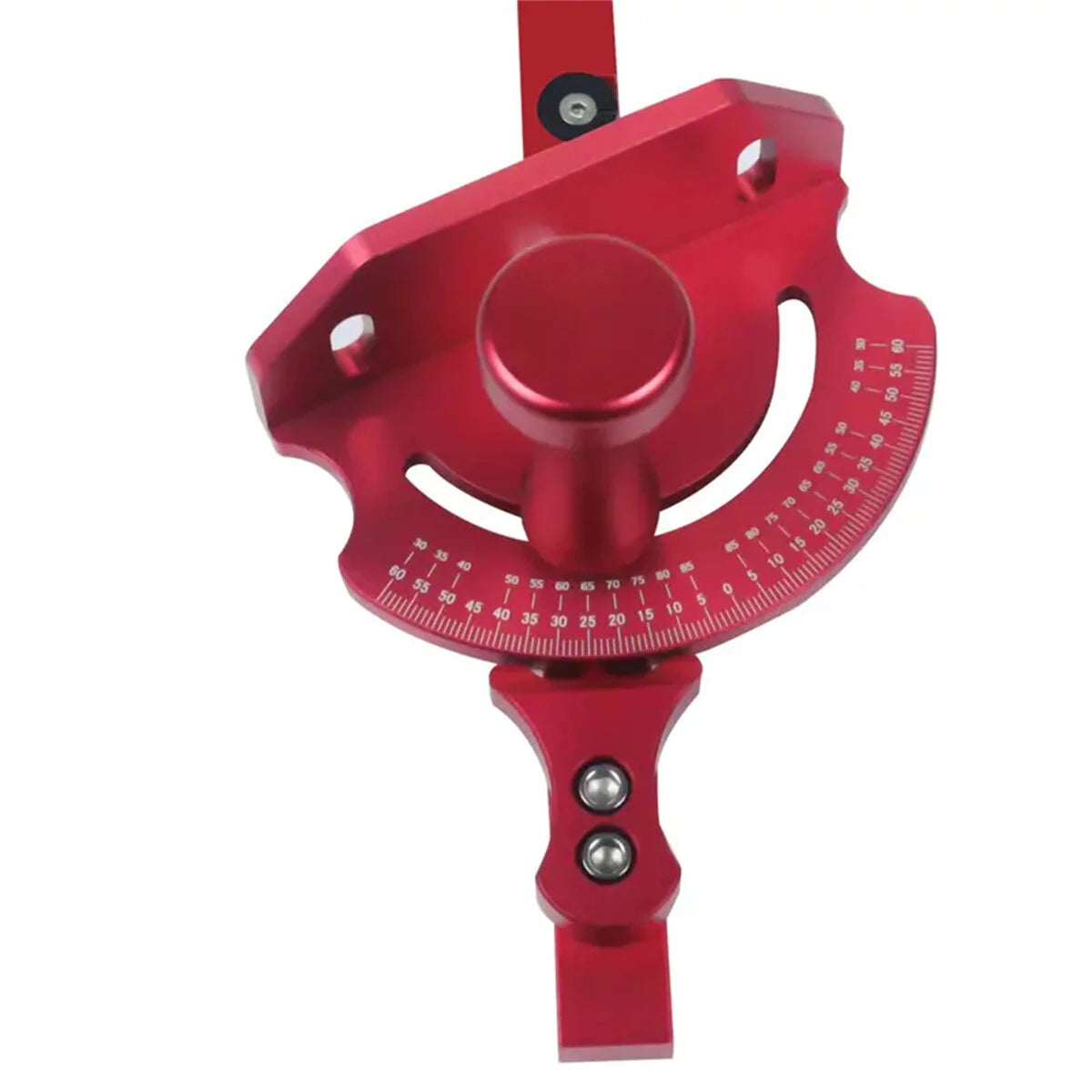 Universal Table Saw Miter Gauge with Fixed Angle Gear & Standard Slot Bar