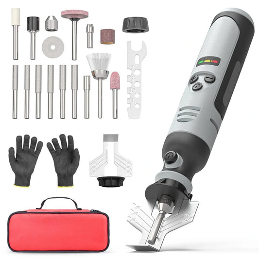 Cordless Electric Chainsaw Sharpener Kit - High Speed Handheld Tool