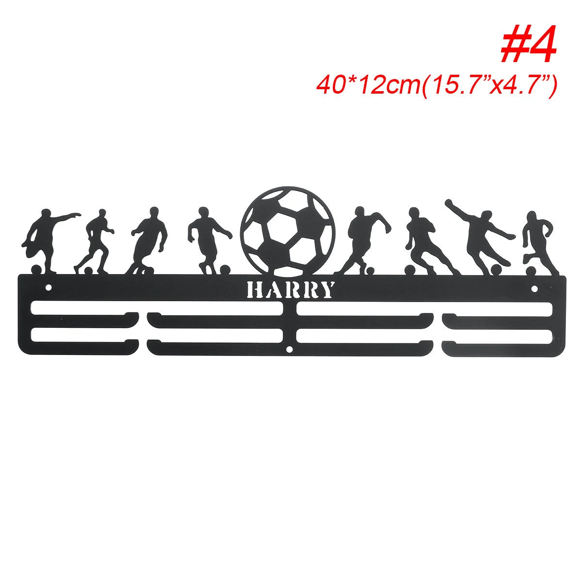 6 Styles Black Sports Medal Hanger Award Display Rack