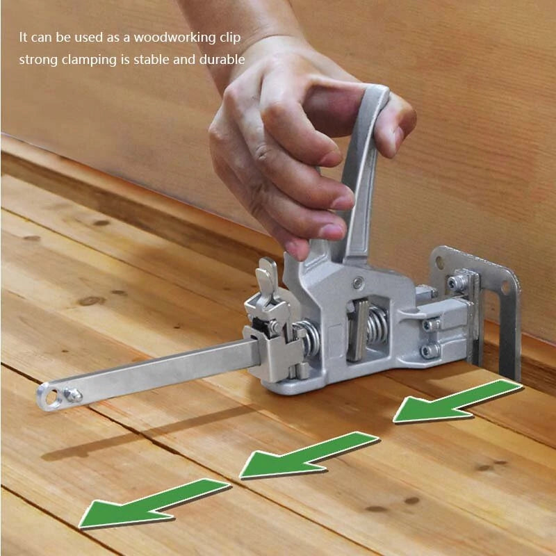 2-Pack 12 Labor-Saving Handle Arm Jack: Heavy-Duty Drywall Lift, Tile Locator, Woodworking Clamp, Adjustable 0-145mm, 440 Lbs Capacity