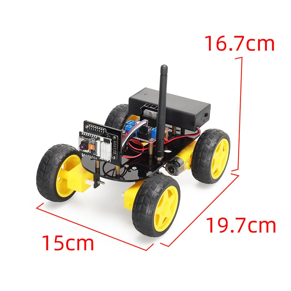 Robot Starter Kit for Arduino Programming: ESP32 Camera & Code Learning - Basic Version