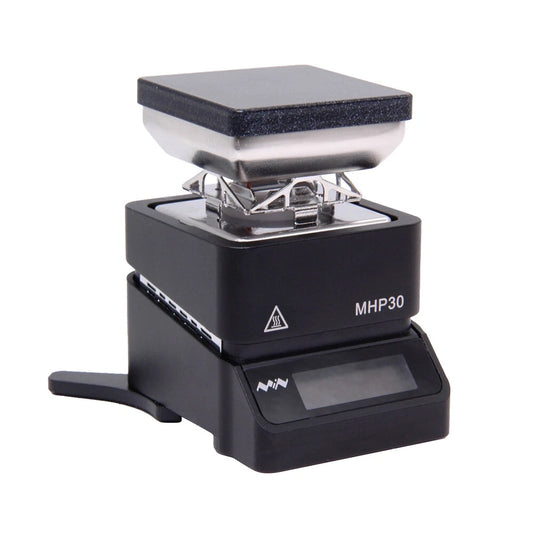 MHP30-PD 60W Mini OLED Hot Plate Preheater Soldering Station with PD Power Supply, 350℃ Preset for PCB SMD Heating