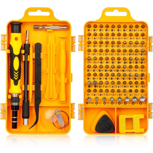115-in-1 Precision Magnetic Screwdriver Set for Professional Electronics and Cell Phone Repair