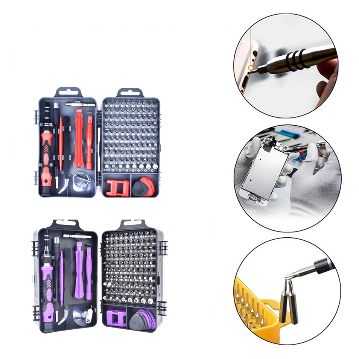 115-in-1 Precision Magnetic Screwdriver Set for Electronics, PC, Computer, and Phone Repair