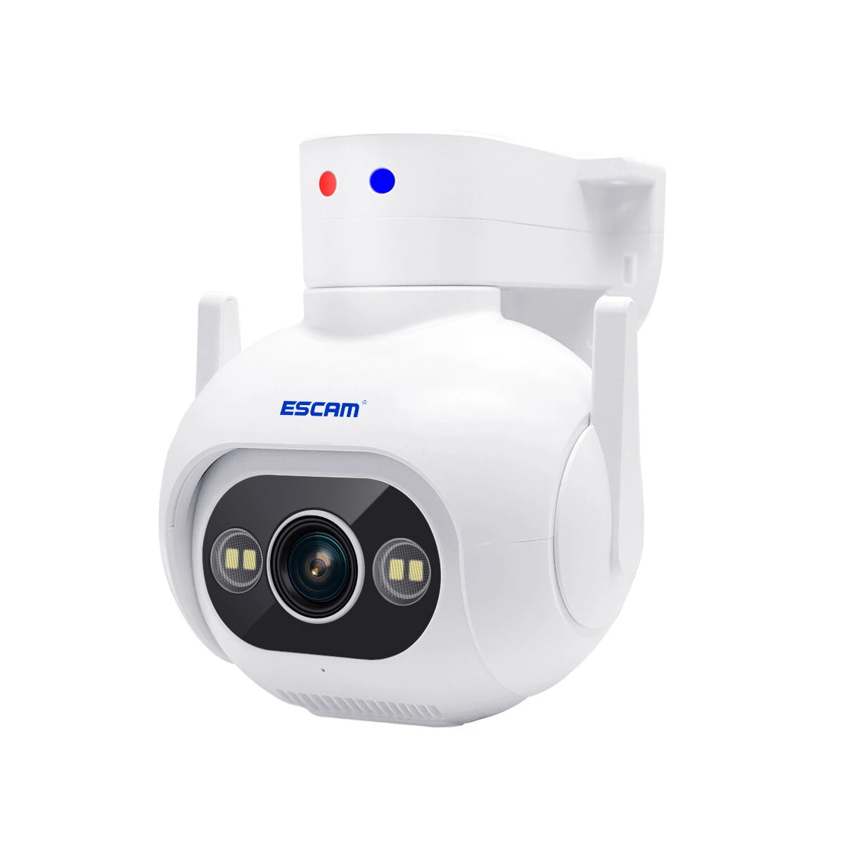 ESCAM PT304 4MP 1440P 10X Zoom IP Security Camera with Humanoid Detection, WIFI, Night Vision & Sound Alarm (EU Standard)
