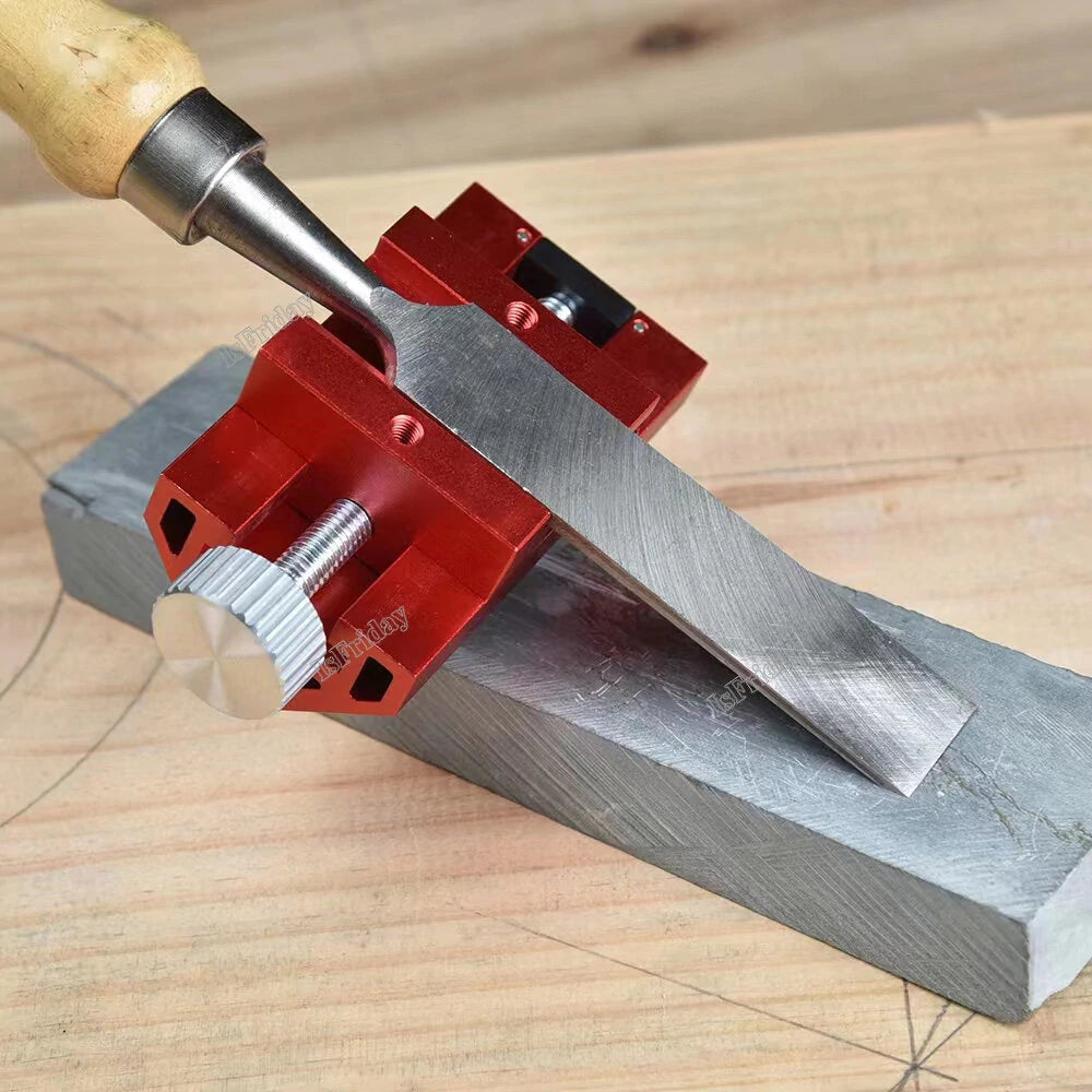 Aluminum Alloy Honing Guide for Whetstone Sharpening - Chisel Jig Roller and Kitchen Gadgets
