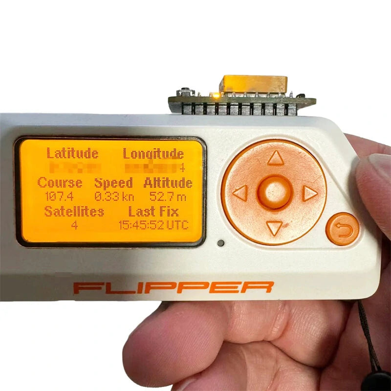 Fipper Zero Unleashed Firmware GPS Module with Integrated Antenna