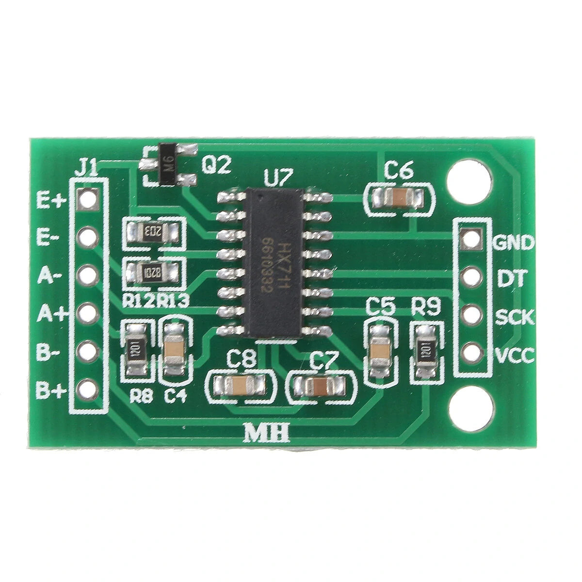 20kg Load Cell Kit with HX711 Module & Aluminum Alloy Sensor