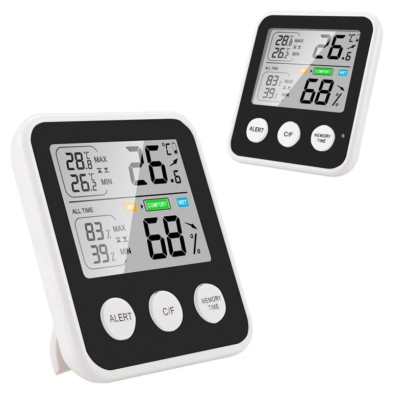 Multi-Functional LCD Digital Indoor Thermo-Hygrometer