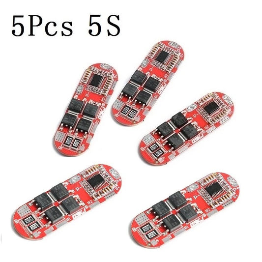 5-Pack 5S High Current Lithium Battery Protection Board 20A/40A