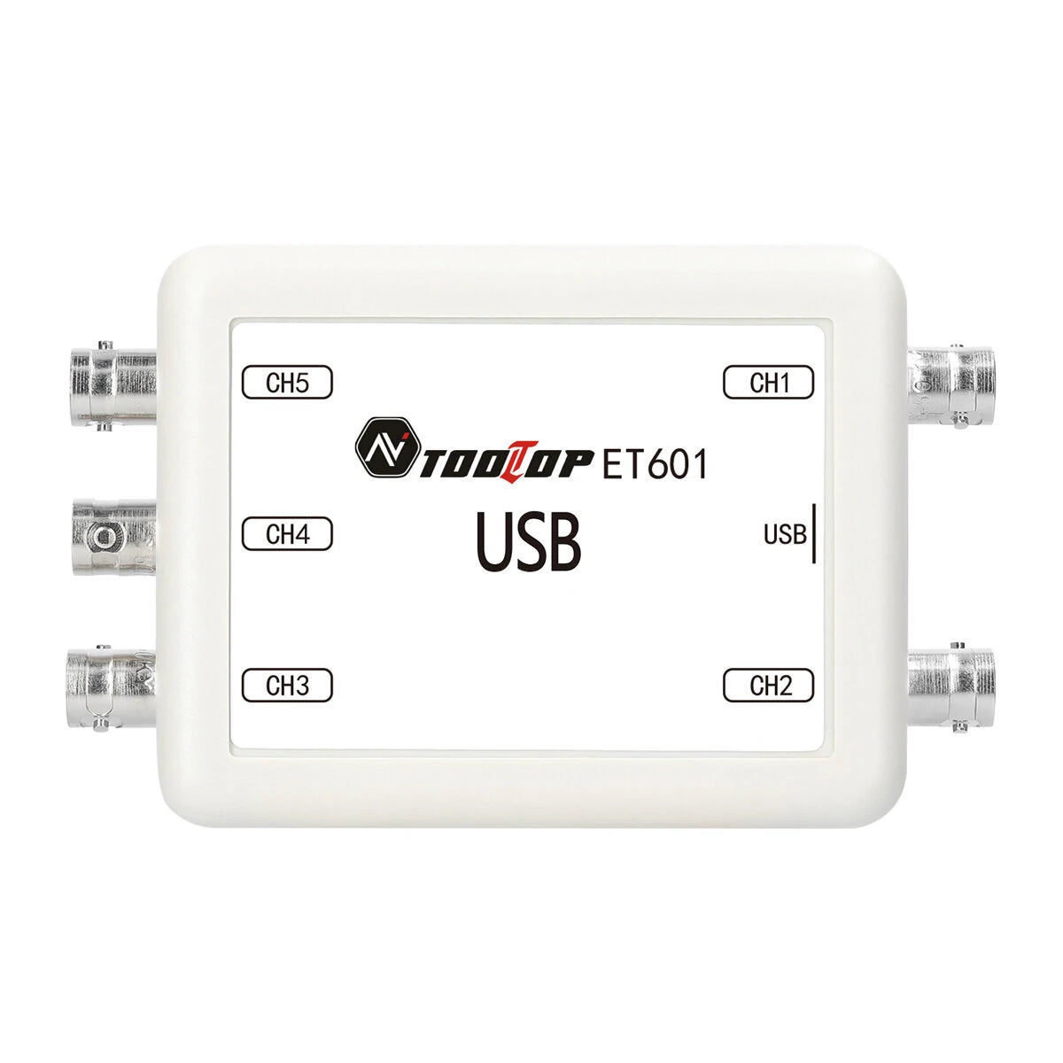TOOLTOP ET601/ET602 5-Channel Wi-Fi USB Virtual Oscilloscope & Wireless Storage Recorder for Car Repair