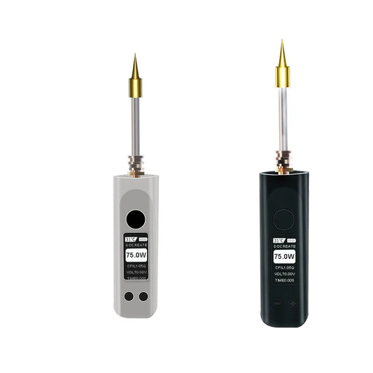 Portable 50W Cordless Soldering Iron with Intelligent Temp Control, Quick Heating, Enhanced Durability