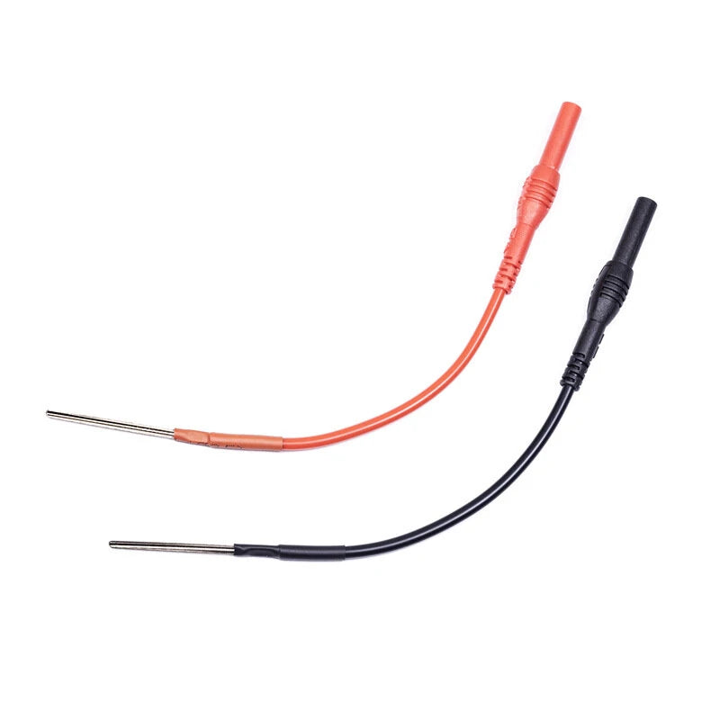 4mm Sheathed Banana Plugs & Outcrop Adapters for Multimeter Testing - Hook Needle Connector for Secure, Efficient Signal Integrity