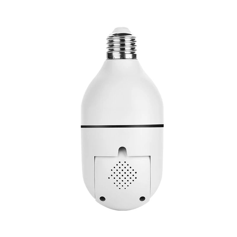 5X Zoom 2MP WiFi PTZ Bulb Camera with Night Vision, Audio Intercom & Alarm Remote Control
