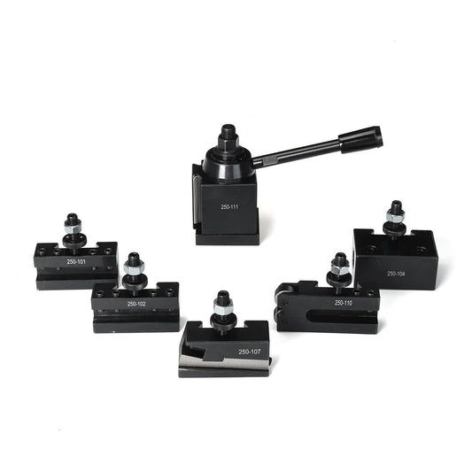 DEMOKE 250 Series Quick Change Tool Post System: High Precision Tool Holders 250-101 to 250-111 for Versatile Lathe Use