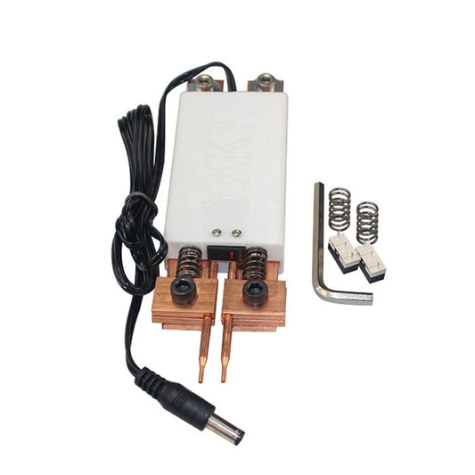 High-Efficiency Spot Welding Pen for 18650 Battery with Integrated Copper Bar and Dual Spring Handle