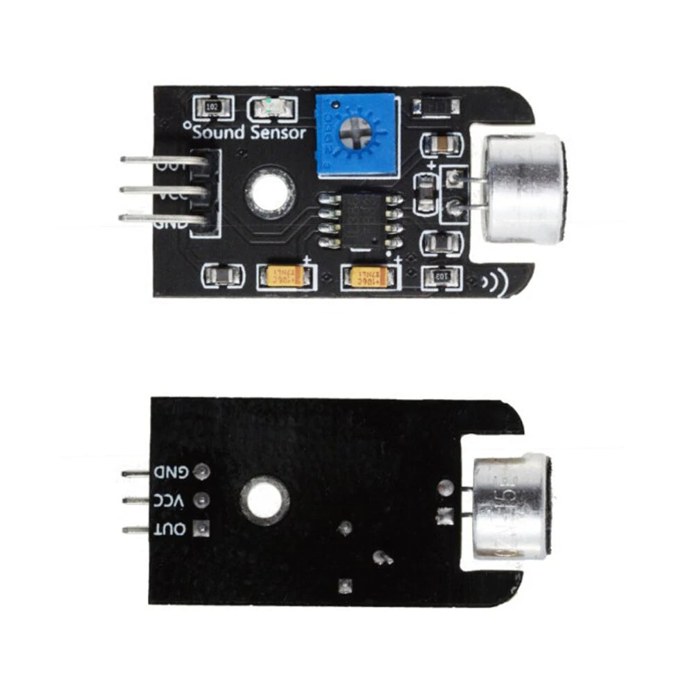 Analog Sound Level Sensor Module - High-Sensitivity Microphone for Electronic Projects