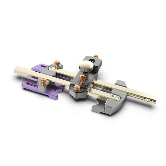 BRIDGE CITY TOOL WORKS CS-3 Precision Center Scribe Locator with Mortise/Tenon Attachment & Stainless Steel Cable System