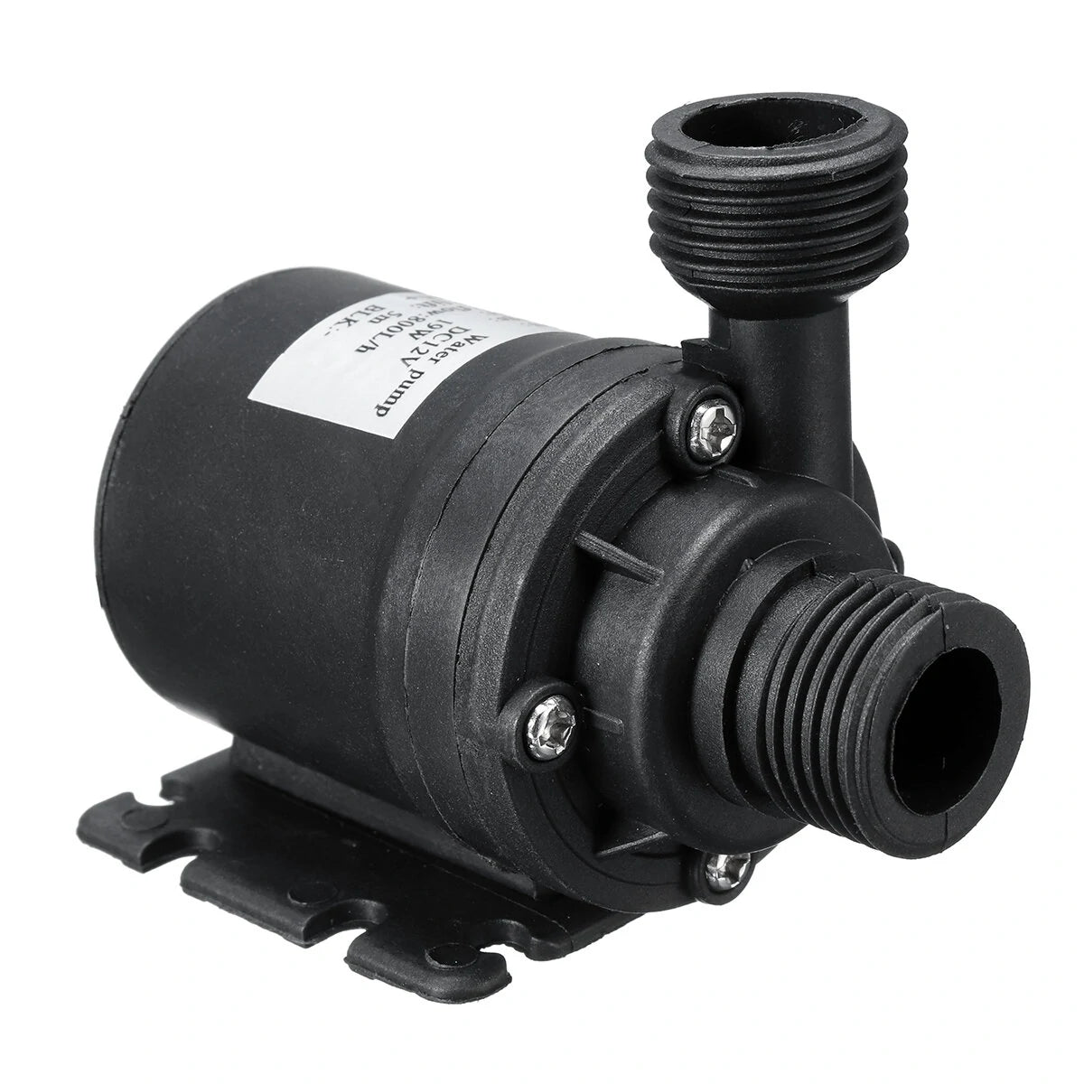 Ultra-Quiet Brushless Motor Submersible Water Pump, 750L/H, DC 12V/24V, 5.5M Lift for Cooling Systems and Fountains