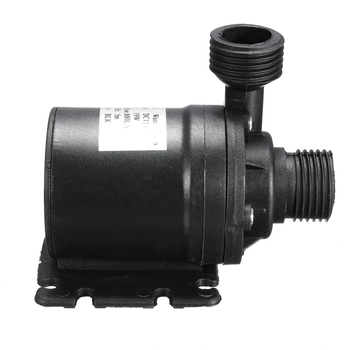 Ultra-Quiet Brushless Motor Submersible Water Pump, 750L/H, DC 12V/24V, 5.5M Lift for Cooling Systems and Fountains