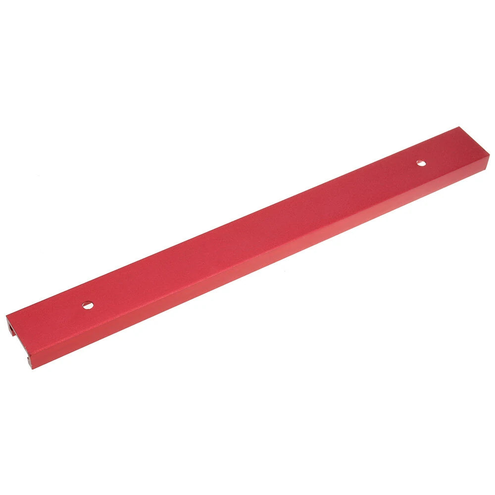 Adjustable Red T-slot Miter Track 300-1220mm for Woodworking Table Saw & Router Table, 30x12.8mm Fixture