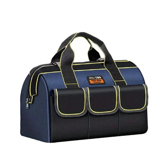 16-Inch Waterproof 1680D Oxford Tool Bag - High Capacity, Wear-Resistant Electrician Storage
