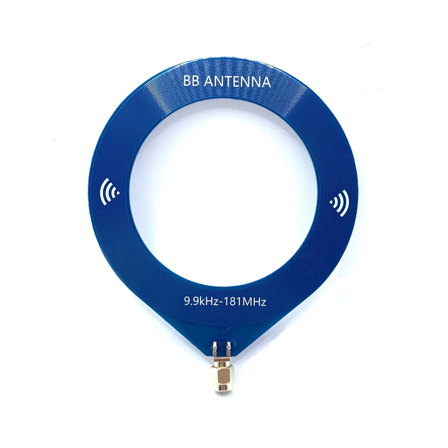 Portable Broadband Radio Antenna 9.9kHz-181MHz MW SW Circular Design