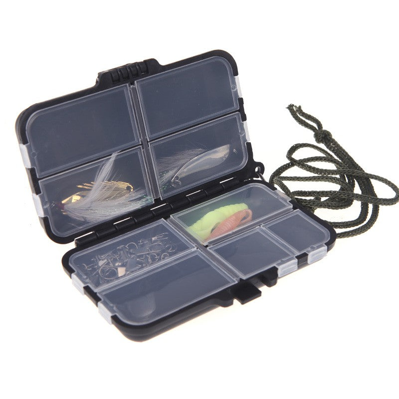 9-Compartment Fishing Tackle Box for Fly, Spinner Bait, Minnow, & Popper