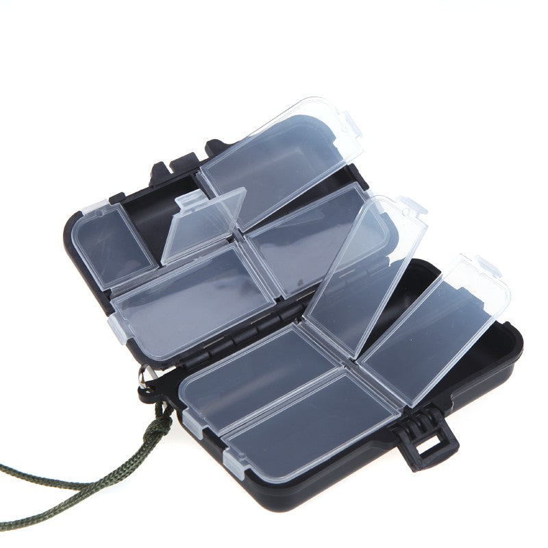 9-Compartment Fishing Tackle Box for Fly, Spinner Bait, Minnow, & Popper