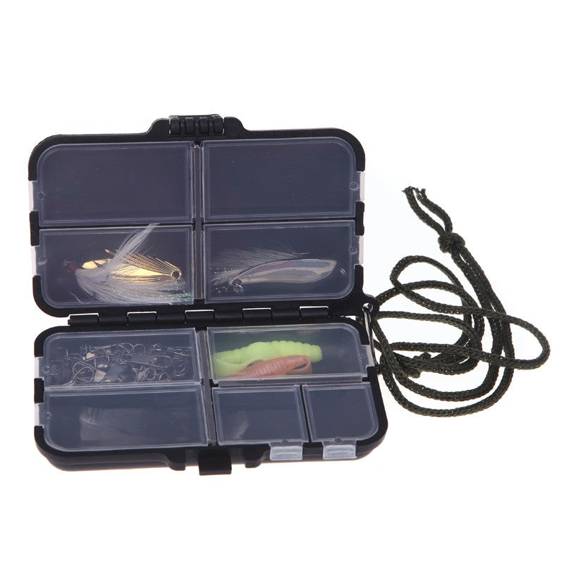 9-Compartment Fishing Tackle Box for Fly, Spinner Bait, Minnow, & Popper