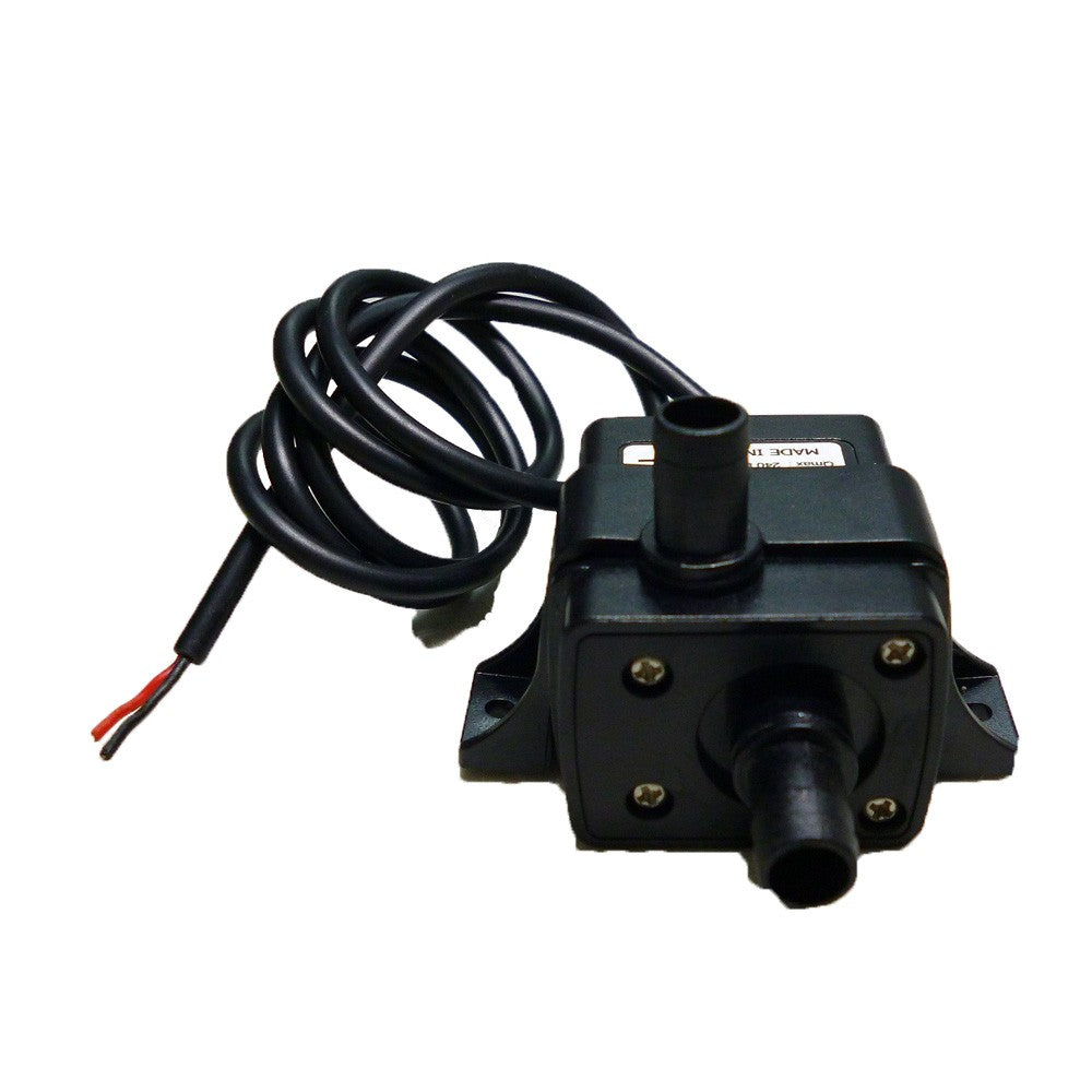 Mini Submersible Brushless Water Pump, Ultra-Quiet DC12V 5W, 240L/H Flow, 3M Lift for Aquarium and Fountain Circulation