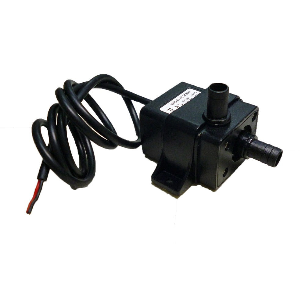 Mini Submersible Brushless Water Pump, Ultra-Quiet DC12V 5W, 240L/H Flow, 3M Lift for Aquarium and Fountain Circulation