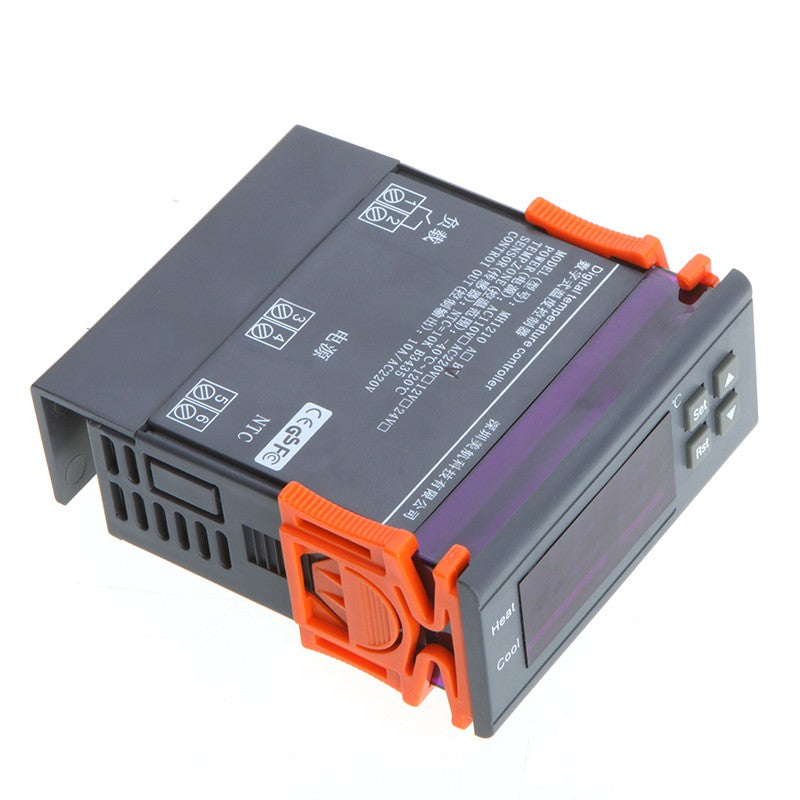 Digital Temperature Controller 10A 220V Thermocouple, -40℃ to 120℃, Alarm Function