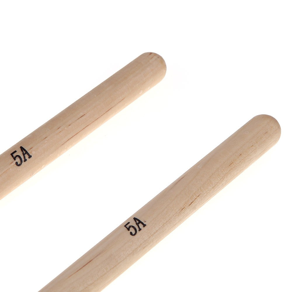 5A Maple Wood Drumsticks - Lightweight Professional Pair for Drum Set