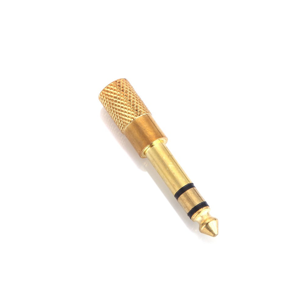 6.5mm Male to 3.5mm Female Audio Jack Adapter for Electric Guitars, Microphones, Headphones