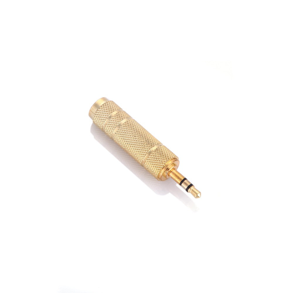 3.5mm Male to 6.5mm Female Audio Jack Adapter for Electric Guitars, Microphones, Headphones