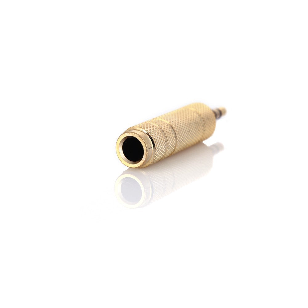 3.5mm Male to 6.5mm Female Audio Jack Adapter for Electric Guitars, Microphones, Headphones