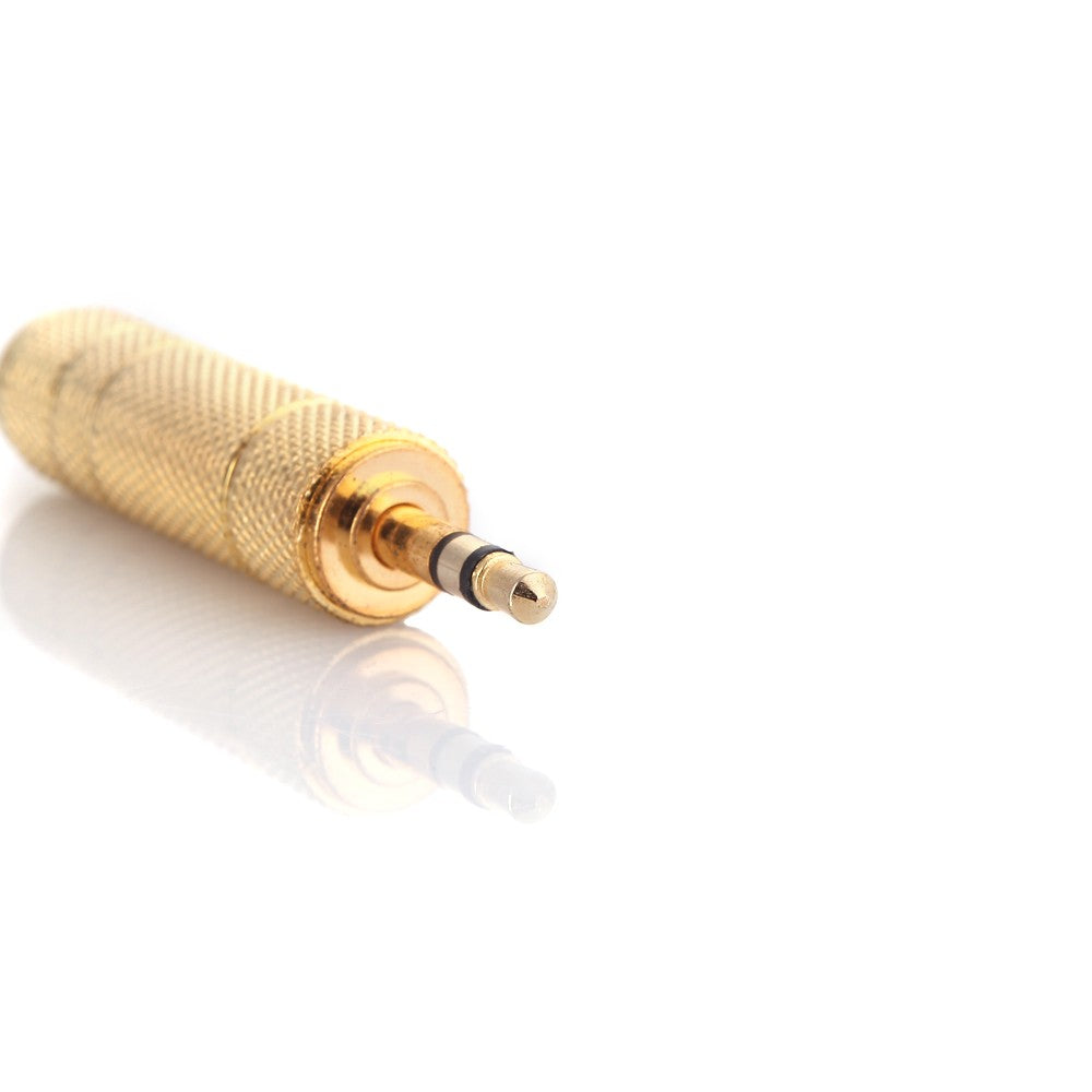 3.5mm Male to 6.5mm Female Audio Jack Adapter for Electric Guitars, Microphones, Headphones