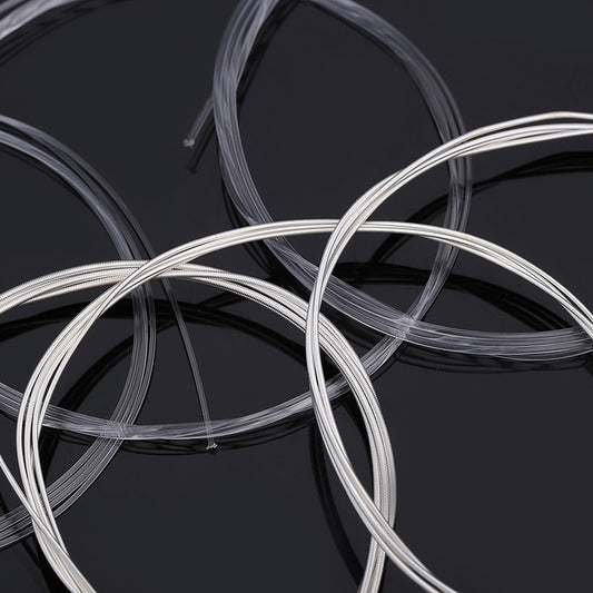 Super Light SC12 Classic Acoustic Guitar Strings Set - Nylon Silver Plated