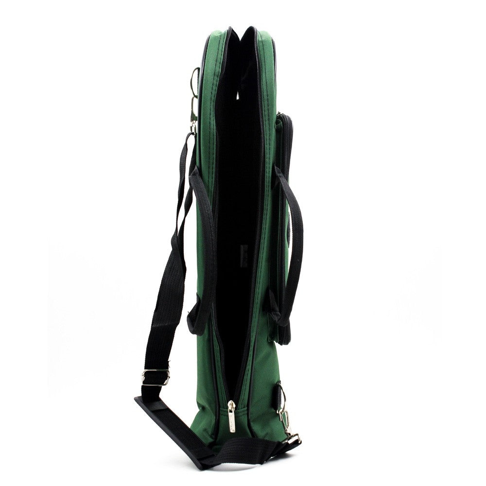 Water-Resistant Trumpet Gig Bag, 600D Oxford Cloth, Adjustable Shoulder Strap, 5mm Padded, with Pocket