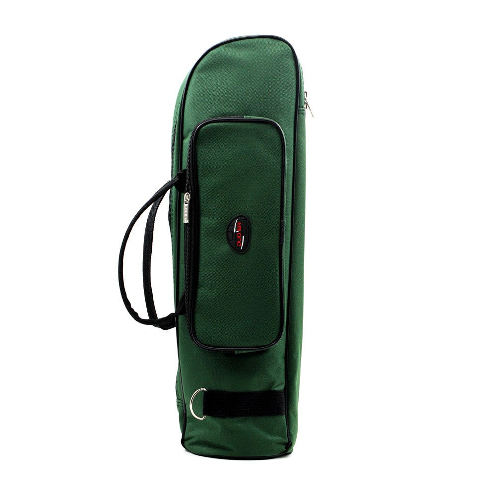 Water-Resistant Trumpet Gig Bag, 600D Oxford Cloth, Adjustable Shoulder Strap, 5mm Padded, with Pocket