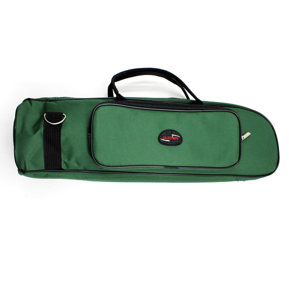 Water-Resistant Trumpet Gig Bag, 600D Oxford Cloth, Adjustable Shoulder Strap, 5mm Padded, with Pocket