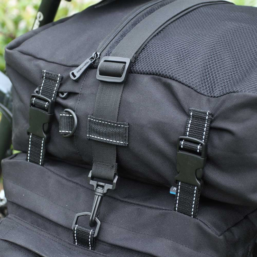 ROSWHEEL 3-in-1 Multifunction Bike Pannier & Trunk Bag for Road & MTB