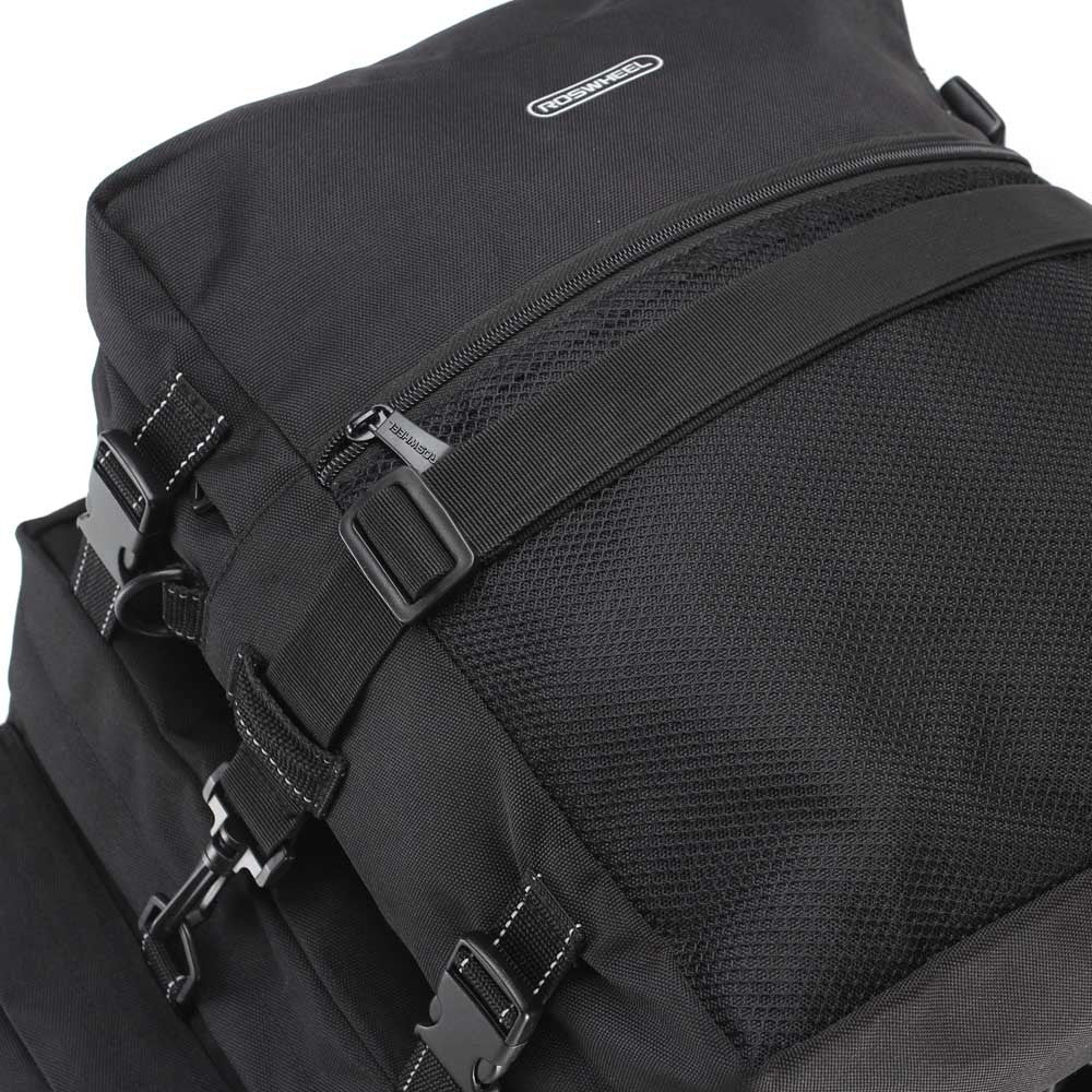 ROSWHEEL 3-in-1 Multifunction Bike Pannier & Trunk Bag for Road & MTB